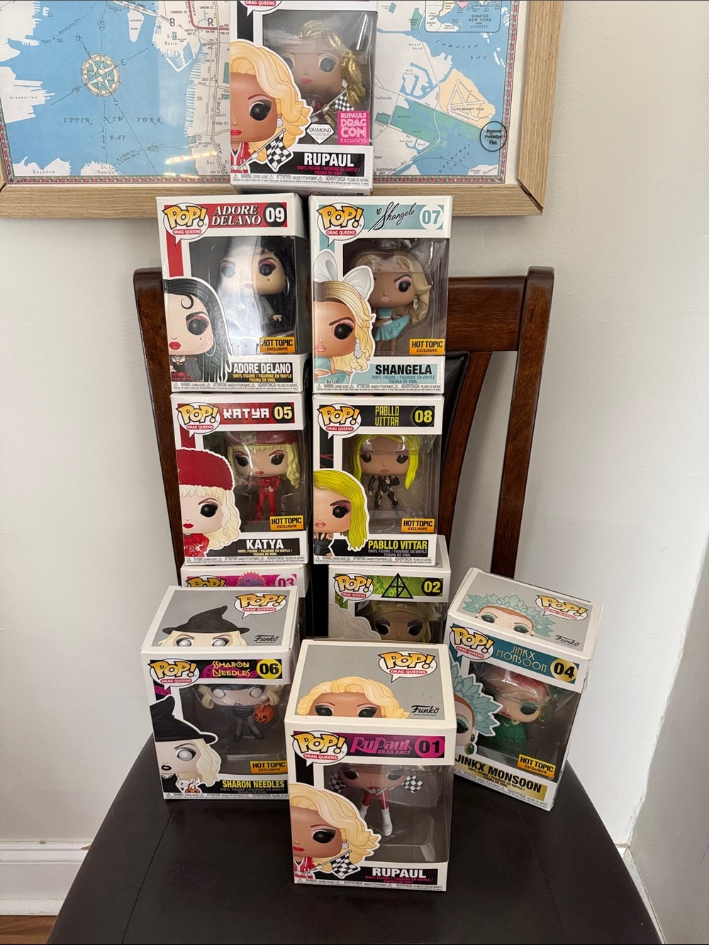 Funko Pop! RuPaul Drag Race Figures - Multicolor Vinyl Collectibles